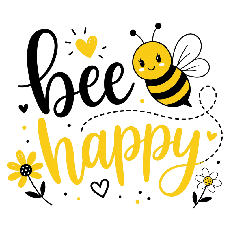 Be Happy Girl Bee