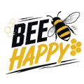 Be Happy Boy Bee Design DTF Transfer