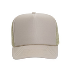 Custom Crown Mesh Back Trucker Hat - DTF