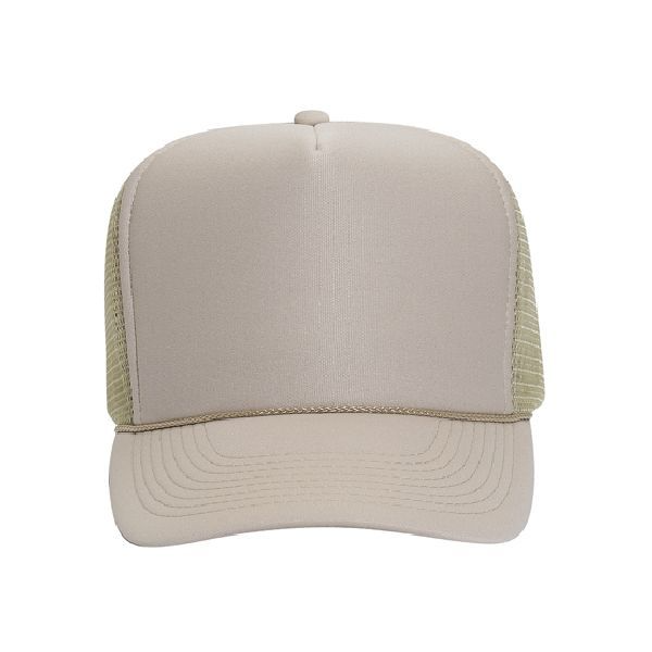 Custom Crown Mesh Back Trucker Hat - DTF