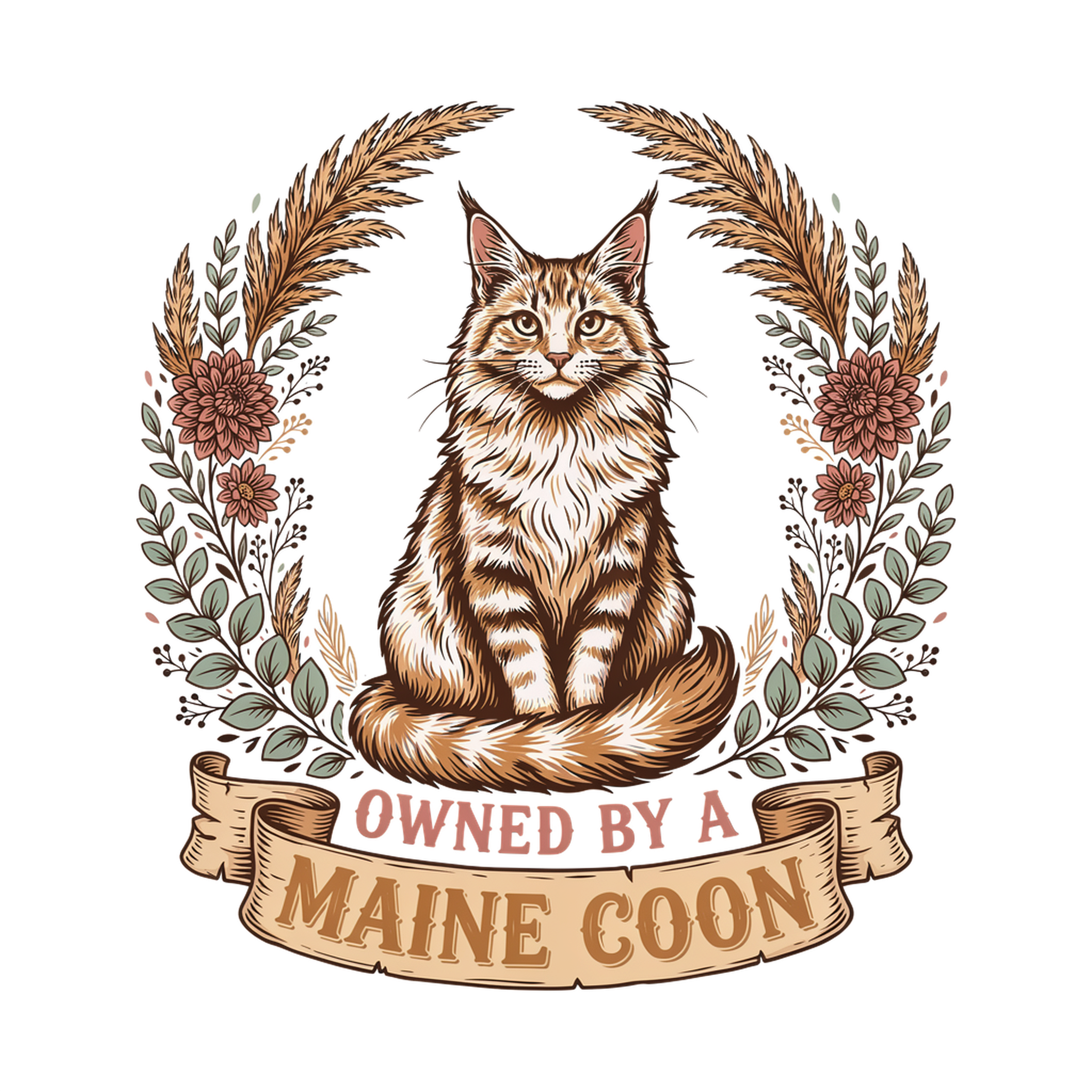 Owned by Maine Coon